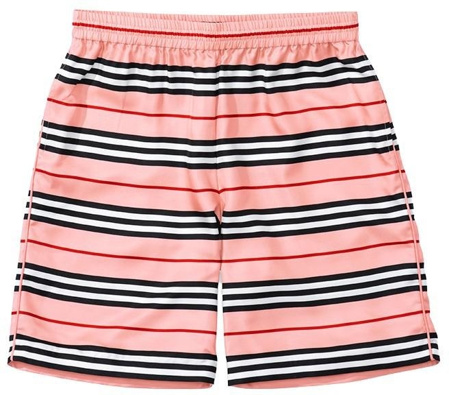 *Burberry exclusive* Supreme®/Burberry® Silk Pajama Short view 4